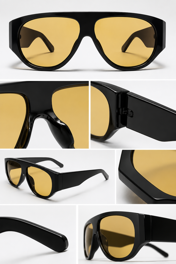 Aviador Retro Oversize