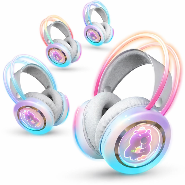 Capibara Audífonos RGB Fiesta