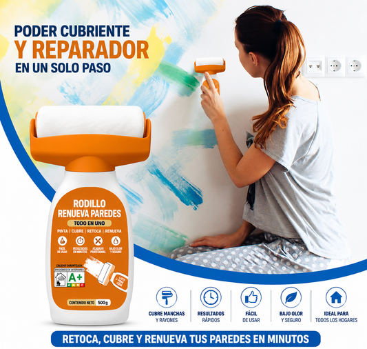 2X1 - Rodillo RENOVA- Cubre Manchas