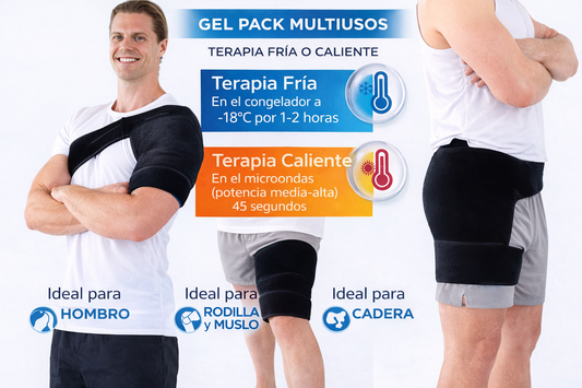 Venda Terapéutica 3 en 1 – Frío y Calor