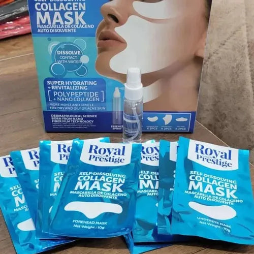 Mascarilla de Colágeno Disolvente 2x1